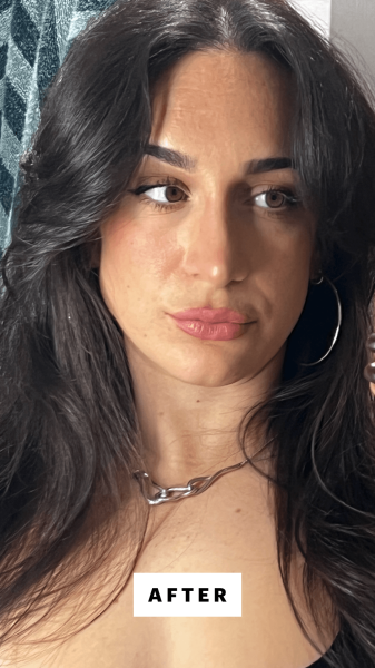 Image may contain Head Person Face Photography Portrait Adult Cosmetics Lipstick Body Part Neck and Skin