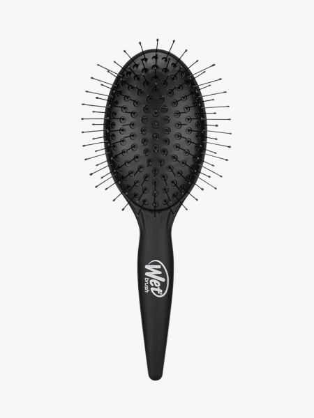 Wet Brush Easy Blowout Detangling Hair Brush on a grey background
